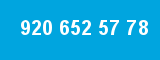 920 652 57 78 920 652 57 78
